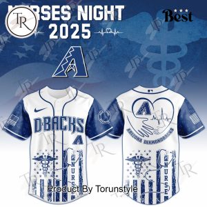 2025 Arizona Diamondbacks X Nurses Night Limited Edition Baseball Jersey