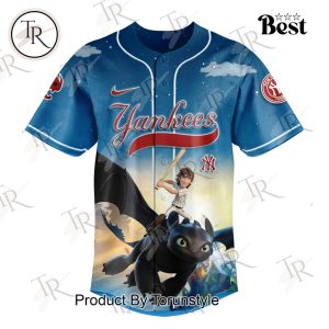 New York Yankees X How To Train Your Dragon 2025 Limited Edition Baseball Jersey