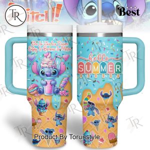 Stitch Hello Summer 2025 Limited Edition 40oz Tumbler