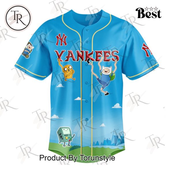 New York Yankees X Adventure Time 2025 Limited Edition Baseball Jersey