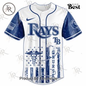 2025 Tampa Bay Rays X Nurses Night Limited Edition Baseball Jersey