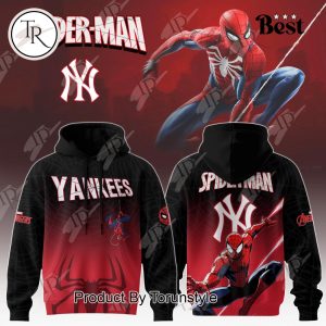 New York Yankees X Spider Man Game Night 2025 Limited Edition Hoodie