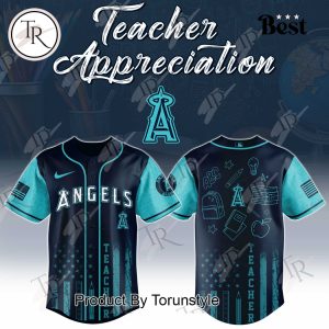 Los Angeles Angels X Teacher Appreciation Day 2025 Special Edition Baseball Jersey