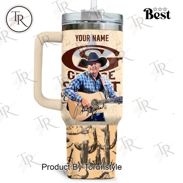 George Strait 2025 Custom Name Limited Edition 40oz Tumbler
