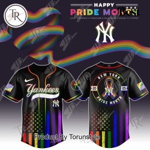 New York Yankees X Happy Pride Month 2025 Limited Edition Baseball Jersey