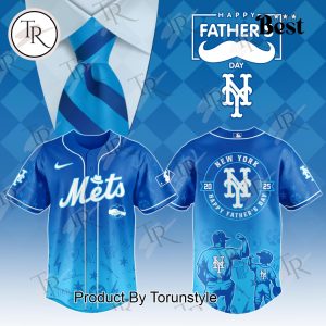New York Mets Happy Father’s Day 2025 Limited Edition Baseball Jersey