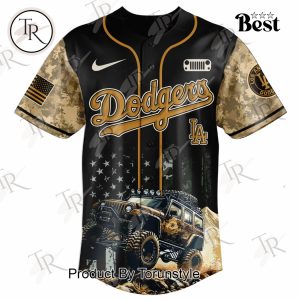 Los Angeles Dodgers X Jeep Life 2025 Off-Road Limited Edition Baseball Jersey