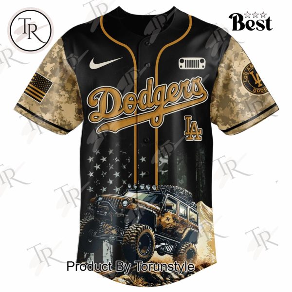 Los Angeles Dodgers X Jeep Life 2025 Off-Road Limited Edition Baseball Jersey