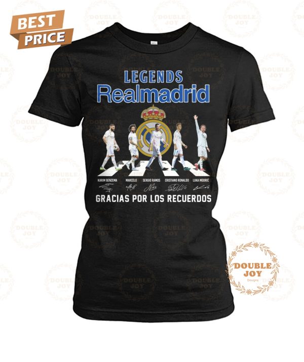 Legends Real Madrid CF Gracias Por Los Recuerdos T-Shirt
