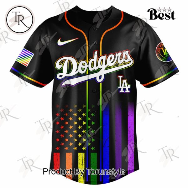 Los Angeles Dodgers X Happy Pride Month 2025 Limited Edition Baseball Jersey