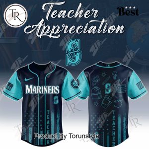 Seattle Mariners X Teacher Appreciation Day 2025 Special Edition Baseball Jersey