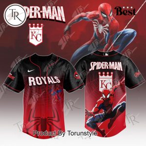 Kansas City Royals X Spider Man Game Night 2025 Limited Edition Hoodie