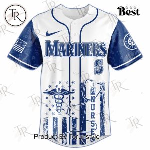 2025 Seattle Mariners X Nurses Night Limited Edition Baseball Jersey