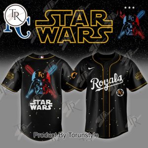 Kansas City Royals 2025 X Star Wars Limited Edition Baseball Jersey
