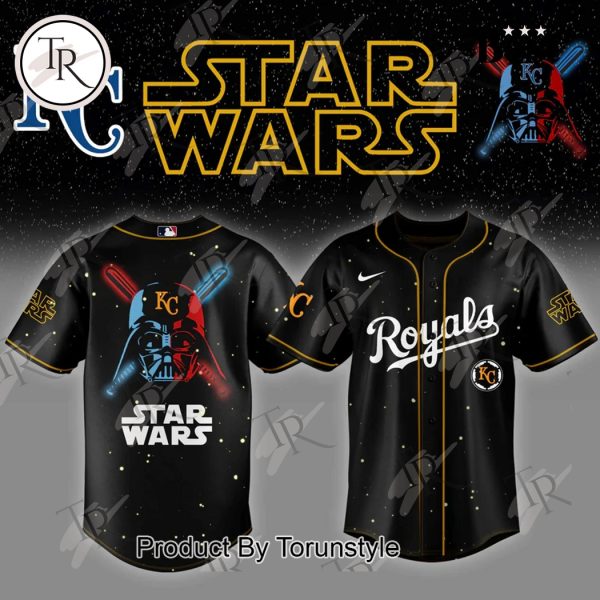 Kansas City Royals 2025 X Star Wars Limited Edition Baseball Jersey