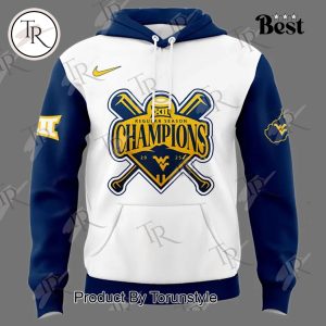 West Virginia Mountaineers Regular Season Champions 2025 Limited Edition Hoodie