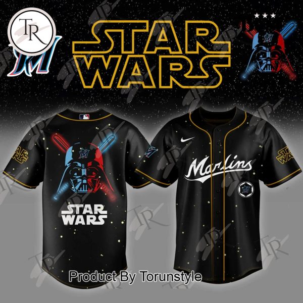 Miami Marlins 2025 X Star Wars Limited Edition Baseball Jersey