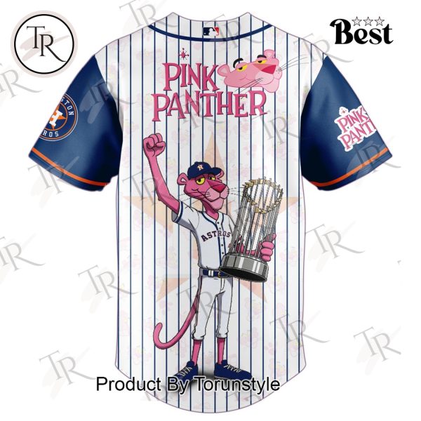 Houston Astros X Pink Panther 2025 Special Edition Baseball Jersey