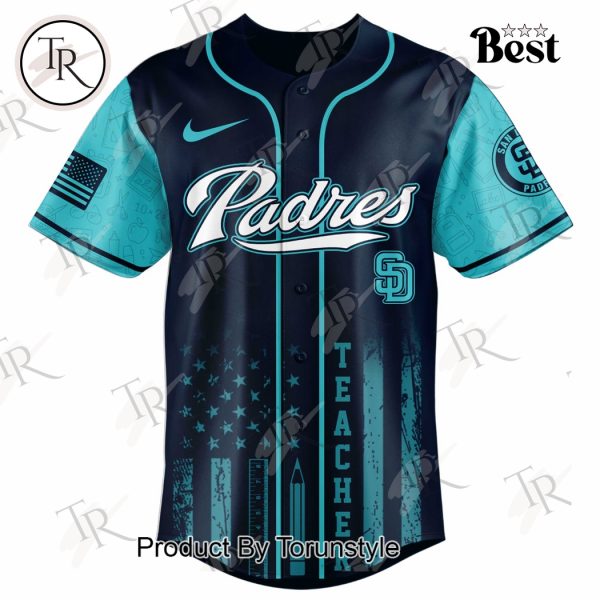San Diego Padres X Teacher Appreciation Day 2025 Special Edition Baseball Jersey