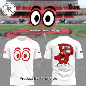 Western Kentucky University X Toppers 2025 Limited Edition Hoodie – White