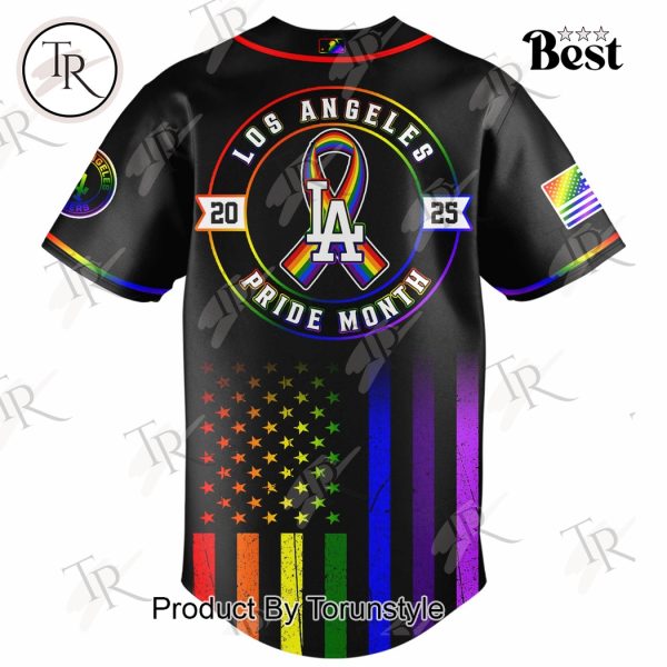 Los Angeles Dodgers X Happy Pride Month 2025 Limited Edition Baseball Jersey