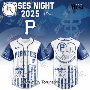 2025 Pittsburgh Pirates X Nurses Night Limited Edition Baseball Jersey
