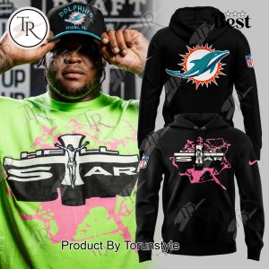 Miami Dolphins Hell Star 2025 Limited Edition Hoodie – Black