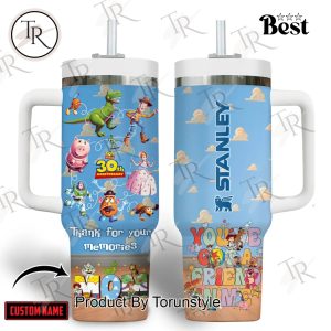 Toy Story 30th Anniversary Thank You For The Memories Custom Name Limited Edition 40oz Tumbler
