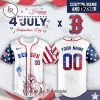 Atlanta Braves X Happy 4th Of July Independence Day 2025 Custom Name Baseball Jersey