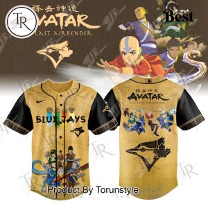 Toronto Blue Jays X Avatar The Last Airbender 2025 Limited Edition Baseball Jersey