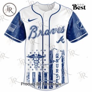 2025 Atlanta Braves X Nurses Night Limited Edition Baseball Jersey
