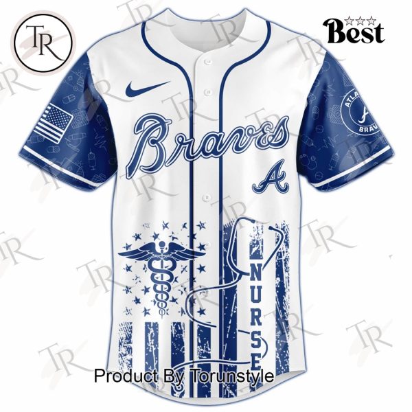 2025 Atlanta Braves X Nurses Night Limited Edition Baseball Jersey