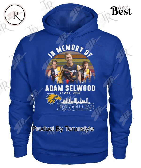 In Memory Of Adam Selwood 2025 X West Coast Eagles Limited Edition T-Shirt