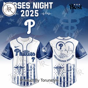 2025 Philadelphia Phillies X Nurses Night Limited Edition Baseball Jersey