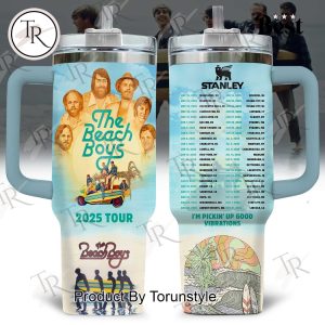 The Beach Boys 2025 Tour Limited Edition 40oz Tumbler