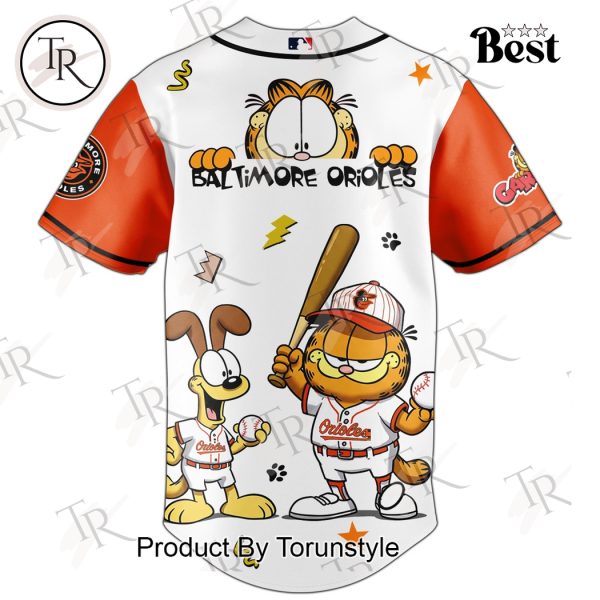 Baltimore Orioles X Garfield 2025 Special Edition Baseball Jersey