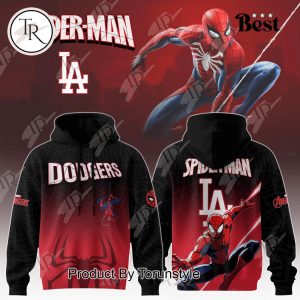 Los Angeles Dodgers X Spider Man Game Night 2025 Limited Edition Hoodie