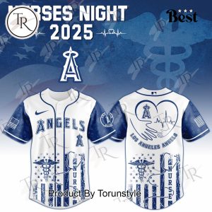 2025 Los Angeles Angels X Nurses Night Limited Edition Baseball Jersey