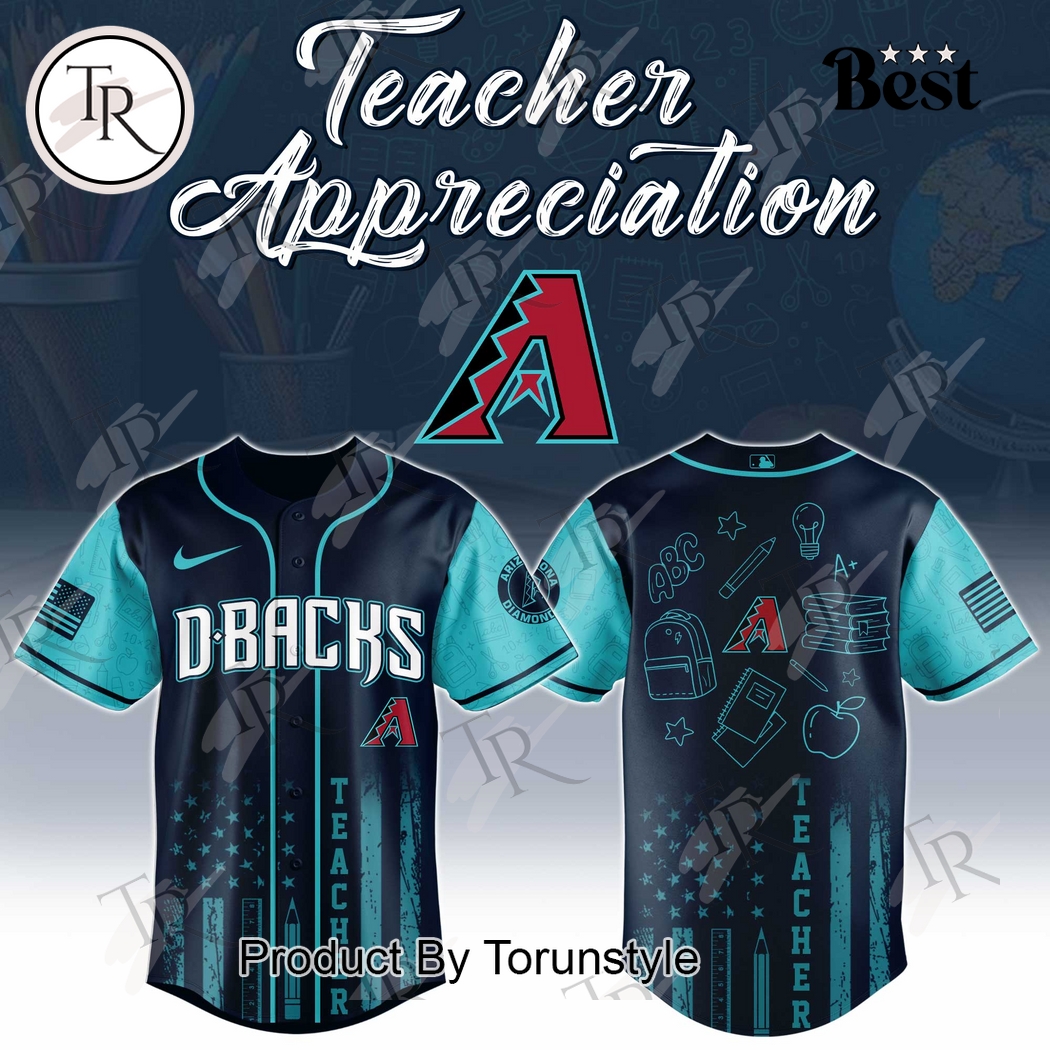 Arizona Diamondbacks X Teacher Appreciation Day 2025 Special Edition Baseball Jersey Arizona Diamondbacks X Teacher Appreciation Day 2025 Special Edition Baseball Jersey
