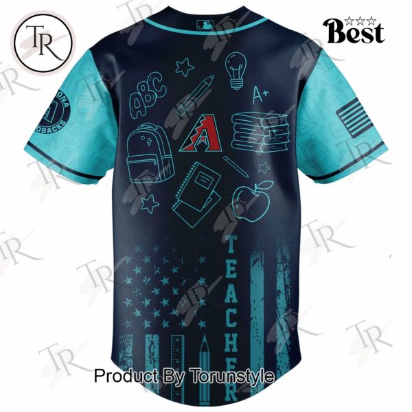Arizona Diamondbacks X Teacher Appreciation Day 2025 Special Edition Baseball Jersey
