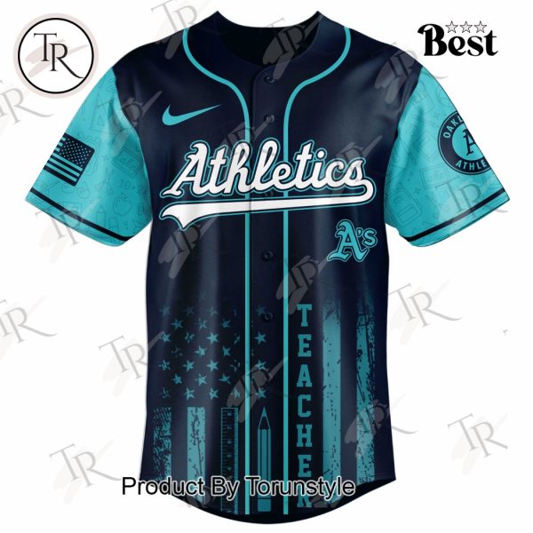 Athletics X Teacher Appreciation Day 2025 Special Edition Baseball Jersey
