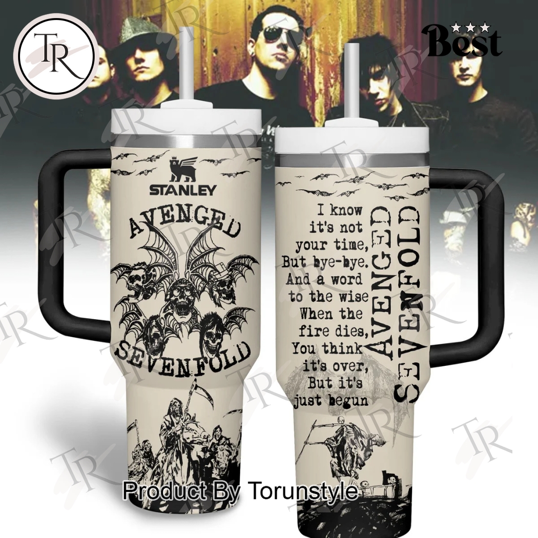 Avenged Sevenfold 2025 New Limited Edition 40oz Tumbler Avenged Sevenfold 2025 New Limited Edition 40oz Tumbler