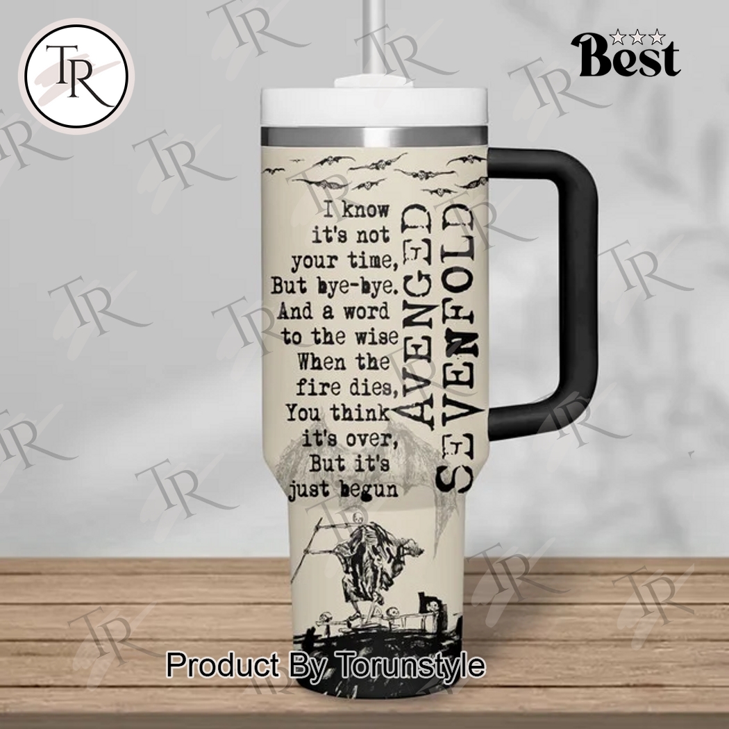 Avenged Sevenfold 2025 New Limited Edition 40oz Tumbler Avenged Sevenfold 2025 New Limited Edition 40oz Tumbler