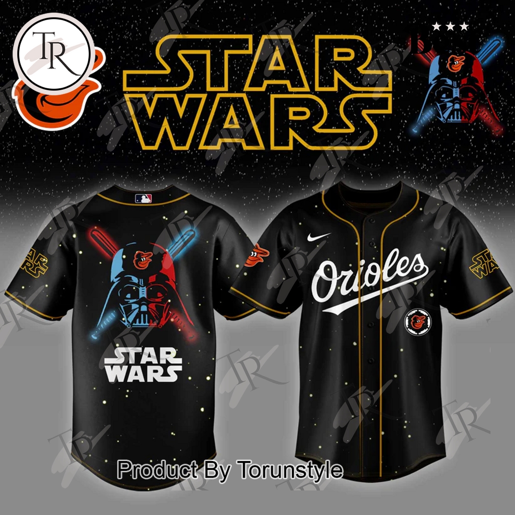 Baltimore Orioles 2025 X Star Wars Limited Edition Baseball Jersey Baltimore Orioles 2025 X Star Wars Limited Edition Baseball Jersey