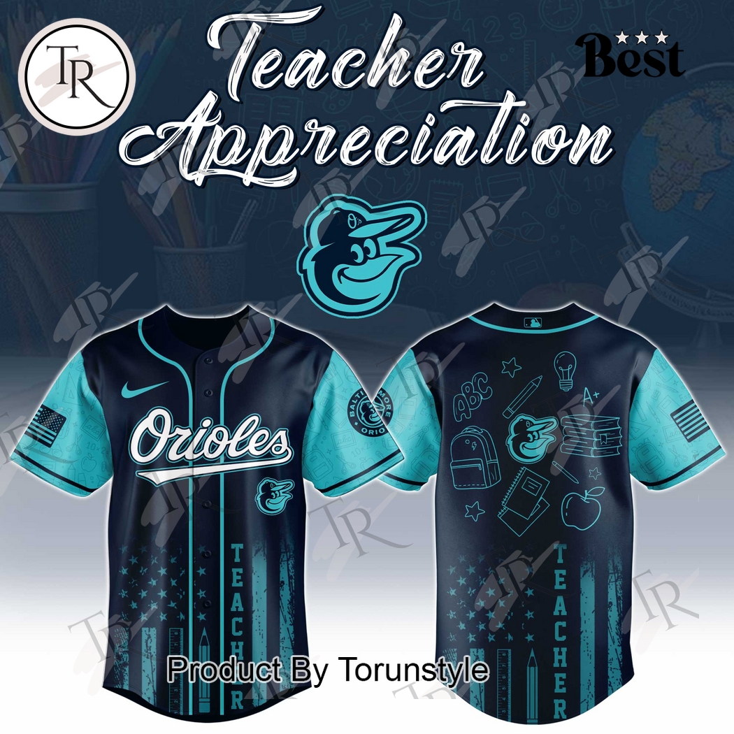 Baltimore Orioles X Teacher Appreciation Day 2025 Special Edition Baseball Jersey Baltimore Orioles X Teacher Appreciation Day 2025 Special Edition Baseball Jersey