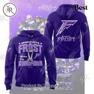 Minnesota Frost Walter Cup Champions 2025 Special Edition Hoodie