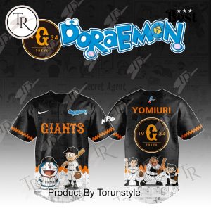 Yomiuri Giants X Doraemon 2025 Special Edition Baseball Jersey