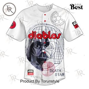 Diablos Rojos Del México X Star War Diablos 2025 Custom Name Special Edition Baseball Jersey