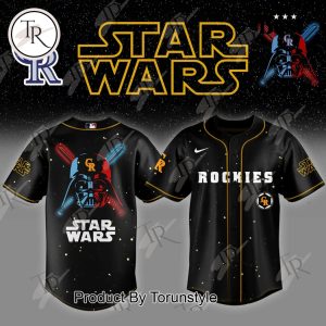 Colorado Rockies 2025 X Star Wars Limited Edition Baseball Jersey