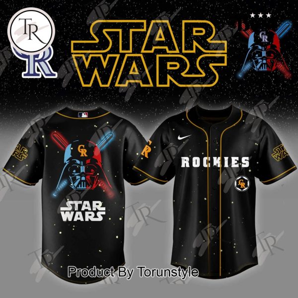 Colorado Rockies 2025 X Star Wars Limited Edition Baseball Jersey